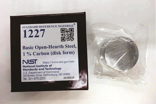SRM 1227 堿性開敞式鋼，1%碳標準品