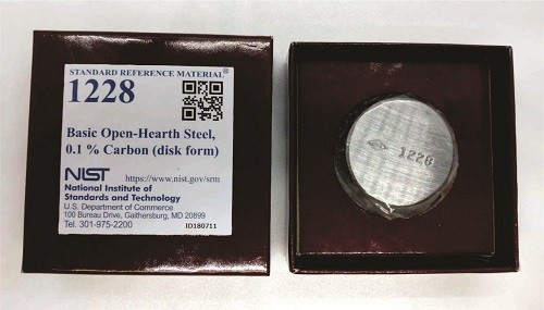SRM 1228 La鋼，0.1%C標準品