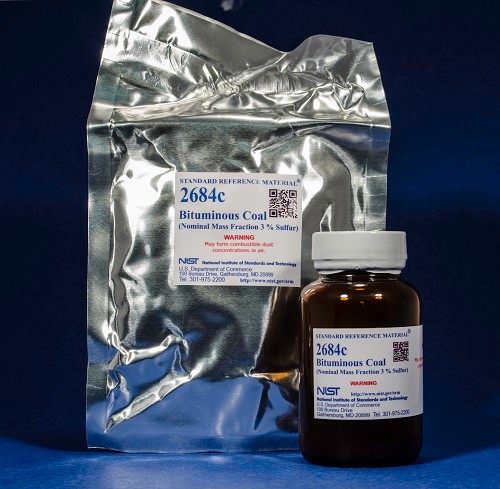 SRM 2684c  煙煤標準品(標稱質量分數3%硫)