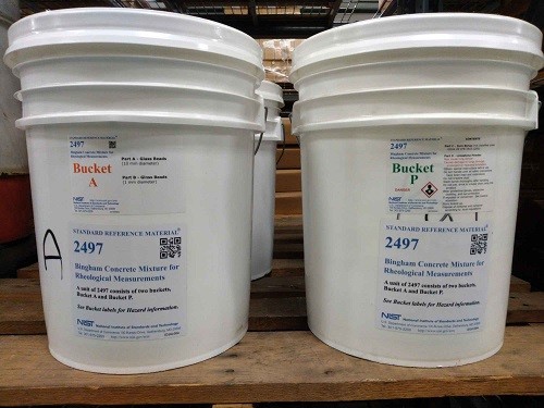 SRM 2497  流變測(cè)量用賓漢混凝土混合料標(biāo)準(zhǔn)品